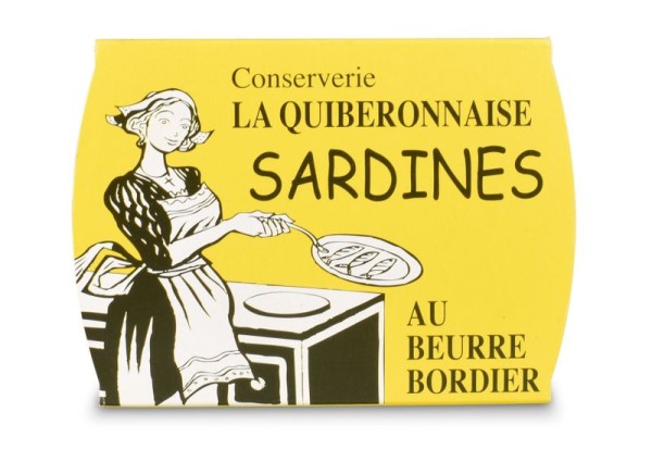Sardinen in Bordier Butter