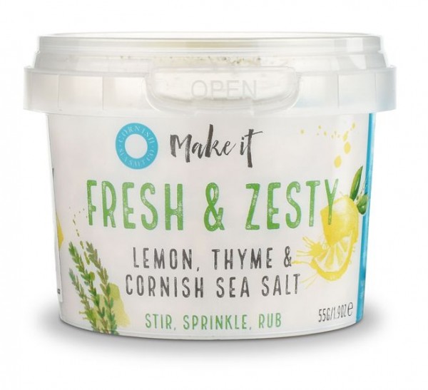 Cornish Lemon and Thyme Sea Salt