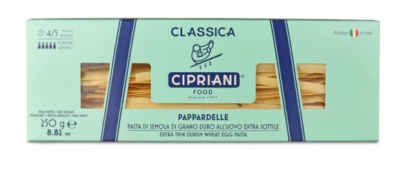 Pappardelle all&#039;uovo - Cipriani Pasta