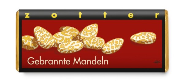 Gebrannte Mandeln - Handgeschöpfte Schokolade [Bio]